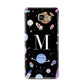Initialled Candy Space Scene Samsung Galaxy A3 2016 Case on gold phone