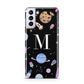 Initialled Candy Space Scene Samsung S21 Plus Phone Case