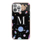 Initialled Candy Space Scene iPhone 13 Pro Max TPU Impact Case with Pink Edges