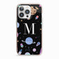 Initialled Candy Space Scene iPhone 13 Pro TPU Impact Case with Pink Edges