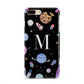 Initialled Candy Space Scene iPhone 8 Plus 3D Snap Case on Gold Phone