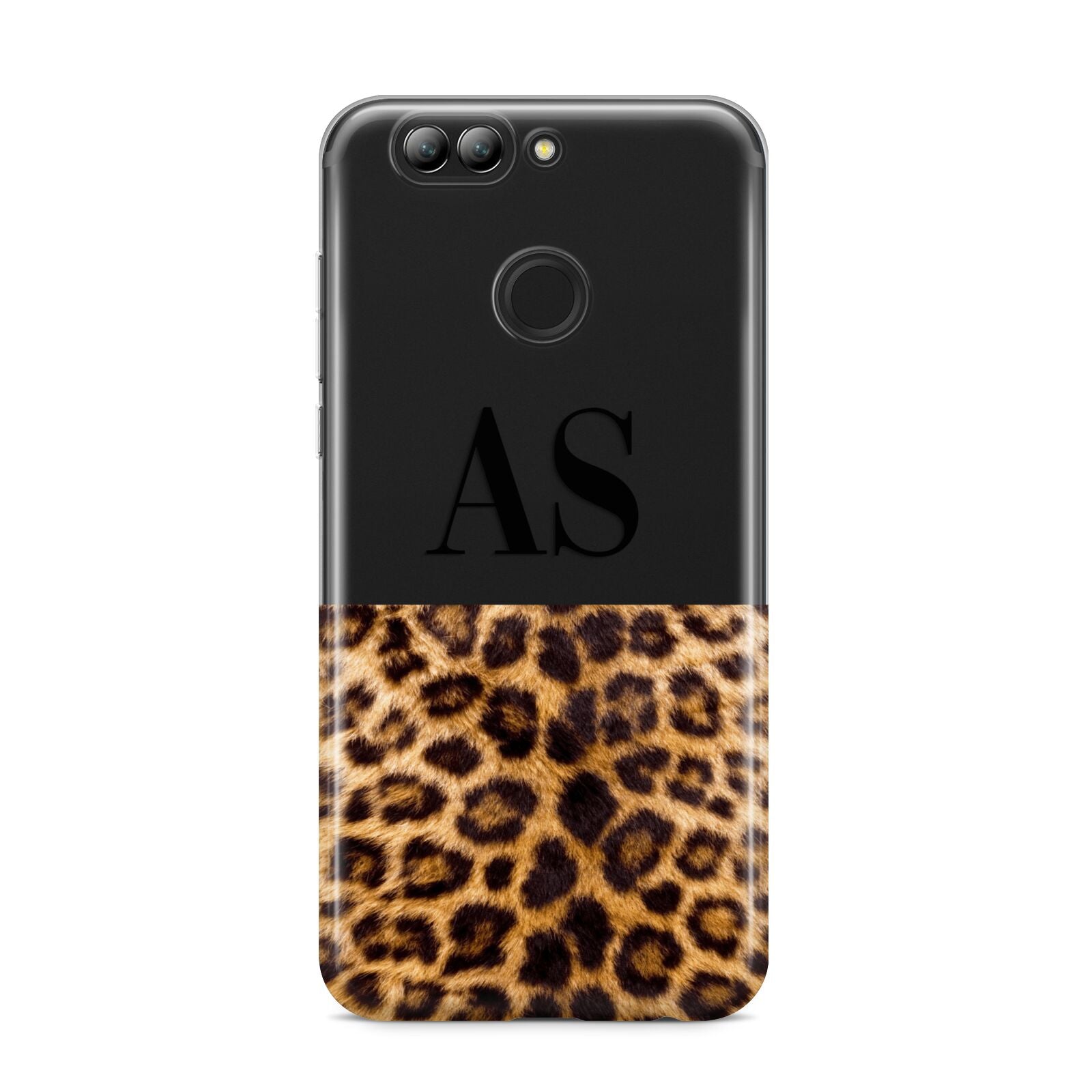 Initialled Leopard Print Huawei Nova 2s Phone Case