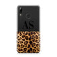 Initialled Leopard Print Huawei Y7 2019