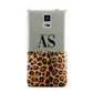 Initialled Leopard Print Samsung Galaxy Note 4 Case