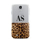 Initialled Leopard Print Samsung Galaxy S4 Case