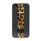 Initialled Leopard Print Stripes Apple iPhone 4s Case