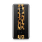 Initialled Leopard Print Stripes Huawei Mate 20 Lite