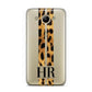 Initialled Leopard Print Stripes Huawei Y3 2017