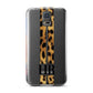 Initialled Leopard Print Stripes Samsung Galaxy S5 Case