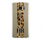 Initialled Leopard Print Stripes Samsung Galaxy S7 Edge Case