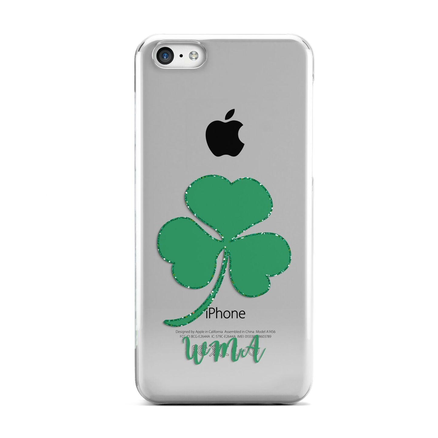 Initialled Shamrock Custom Apple iPhone 5c Case