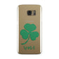 Initialled Shamrock Custom Samsung Galaxy Case