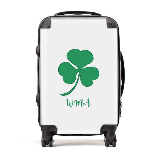 Initialled Shamrock Custom Suitcase