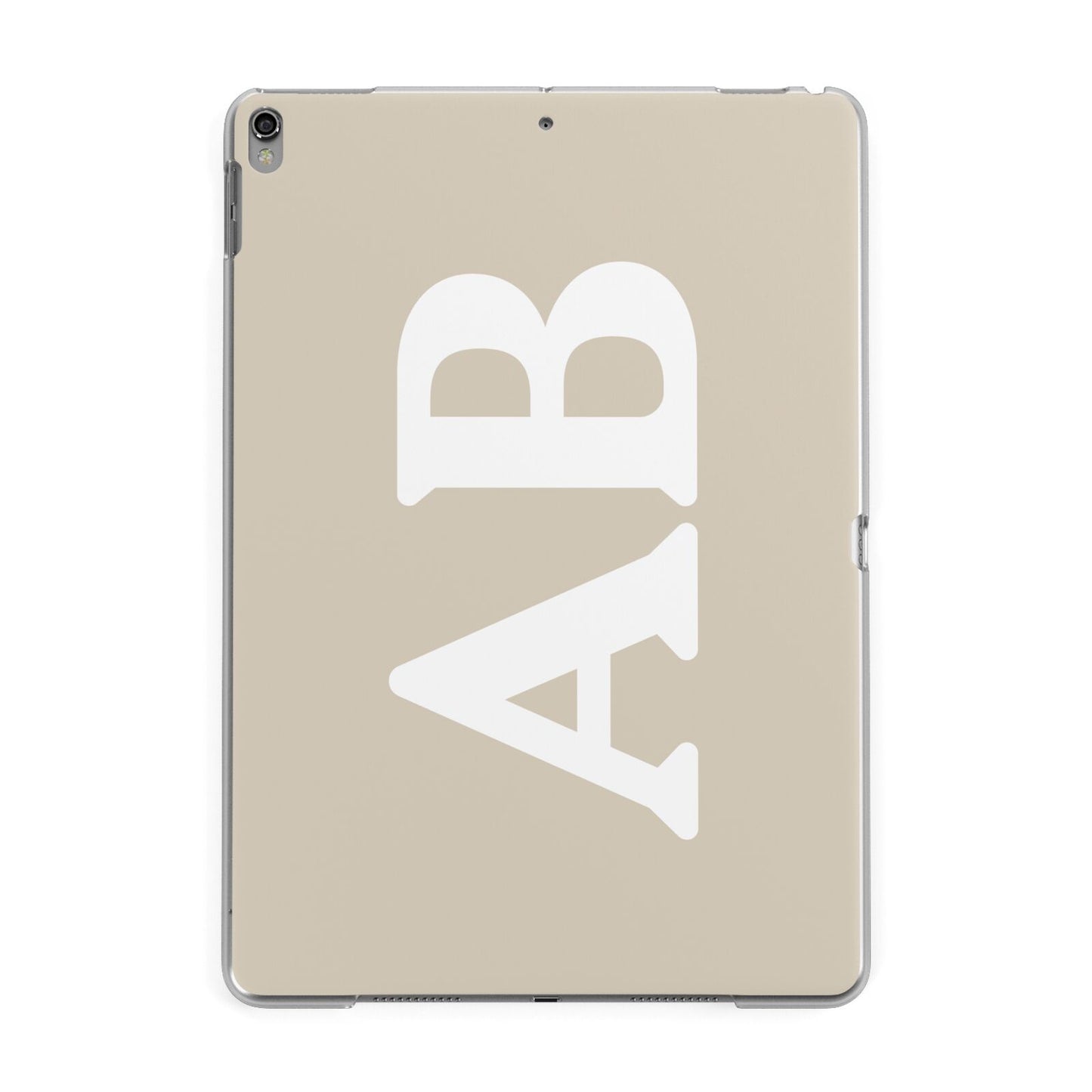 Initials Apple iPad Grey Case