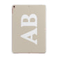 Initials Apple iPad Rose Gold Case