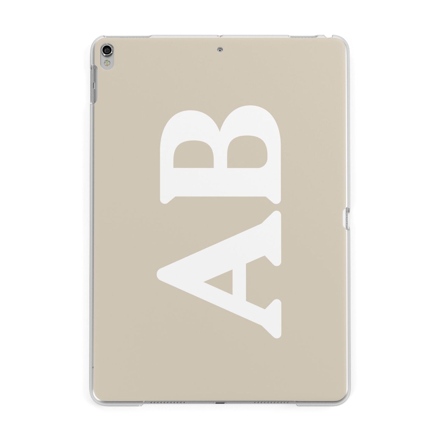 Initials Apple iPad Silver Case