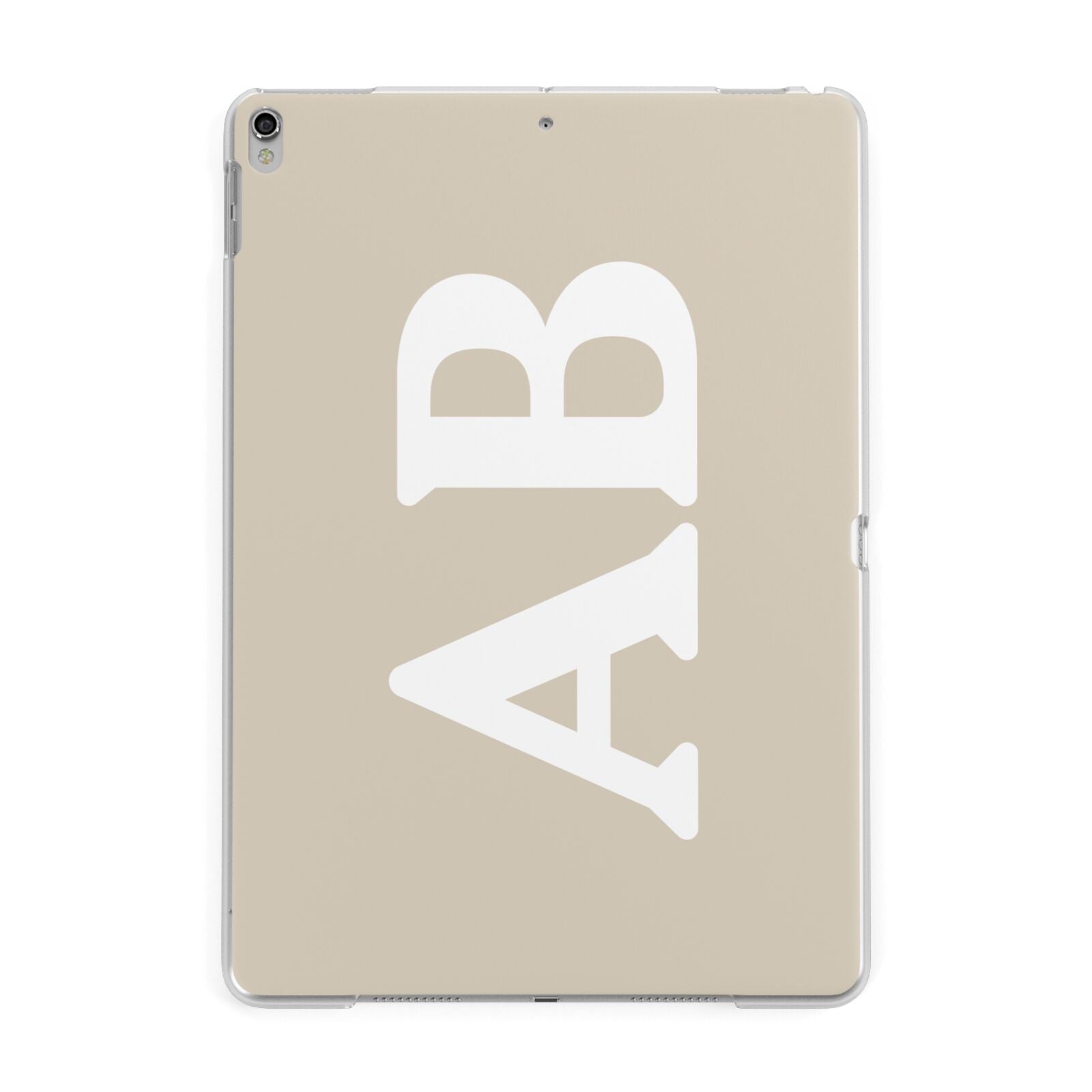 Initials Apple iPad Silver Case