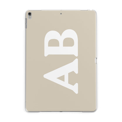 Initials Apple iPad Silver Case