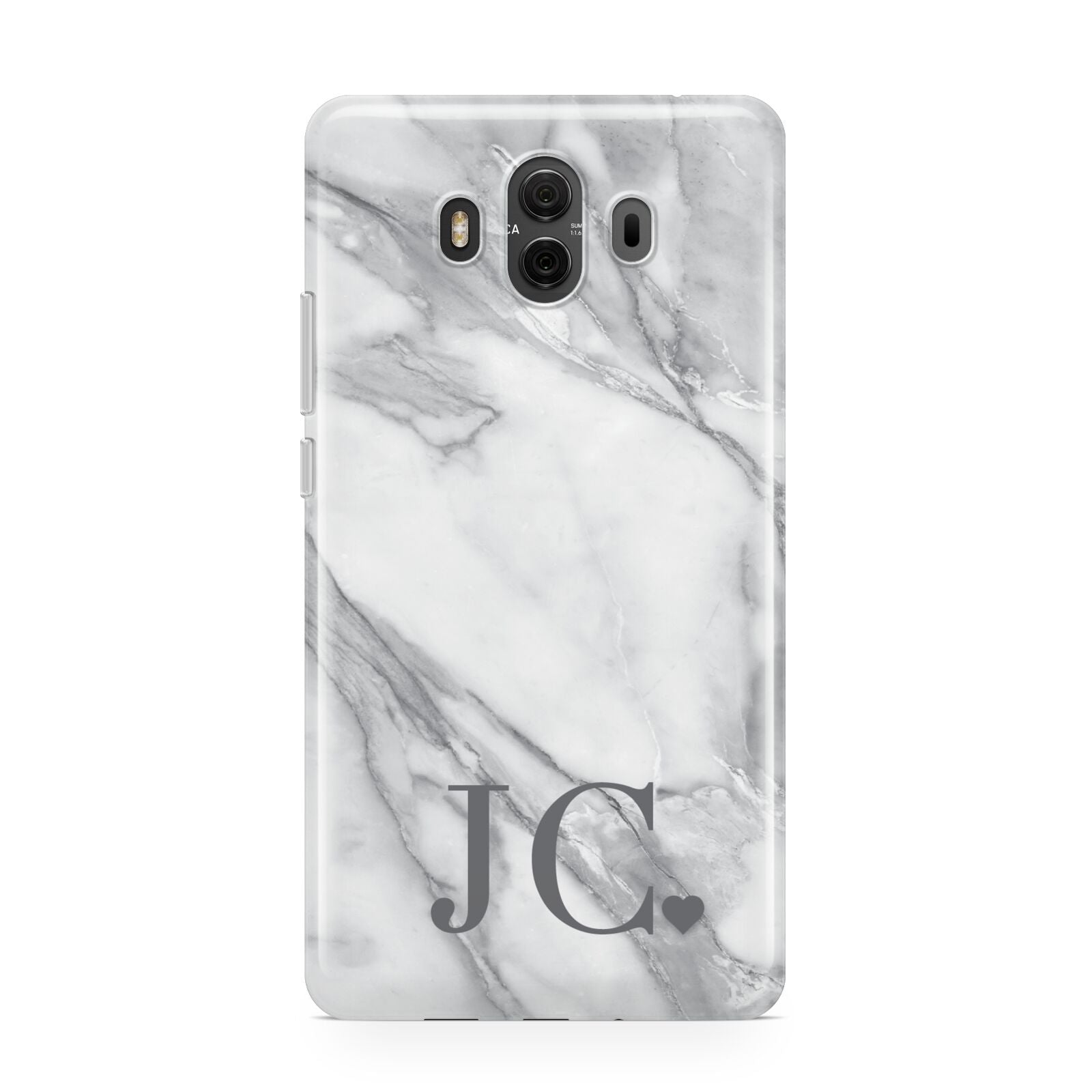 Initials Love Heart Huawei Mate 10 Protective Phone Case