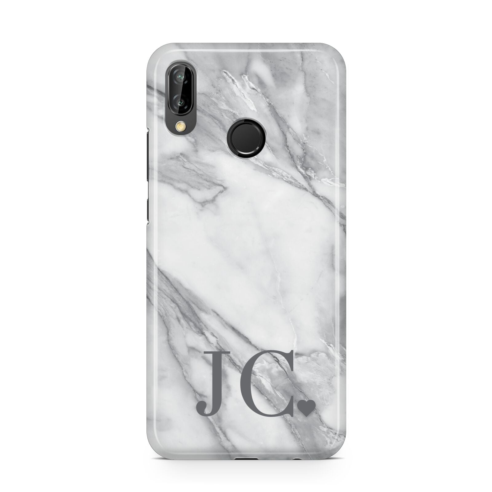 Initials Love Heart Huawei P20 Lite Phone Case