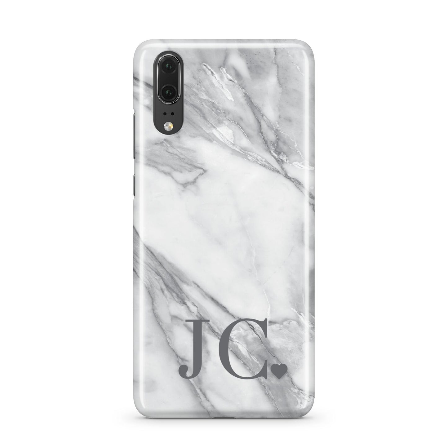 Initials Love Heart Huawei P20 Phone Case