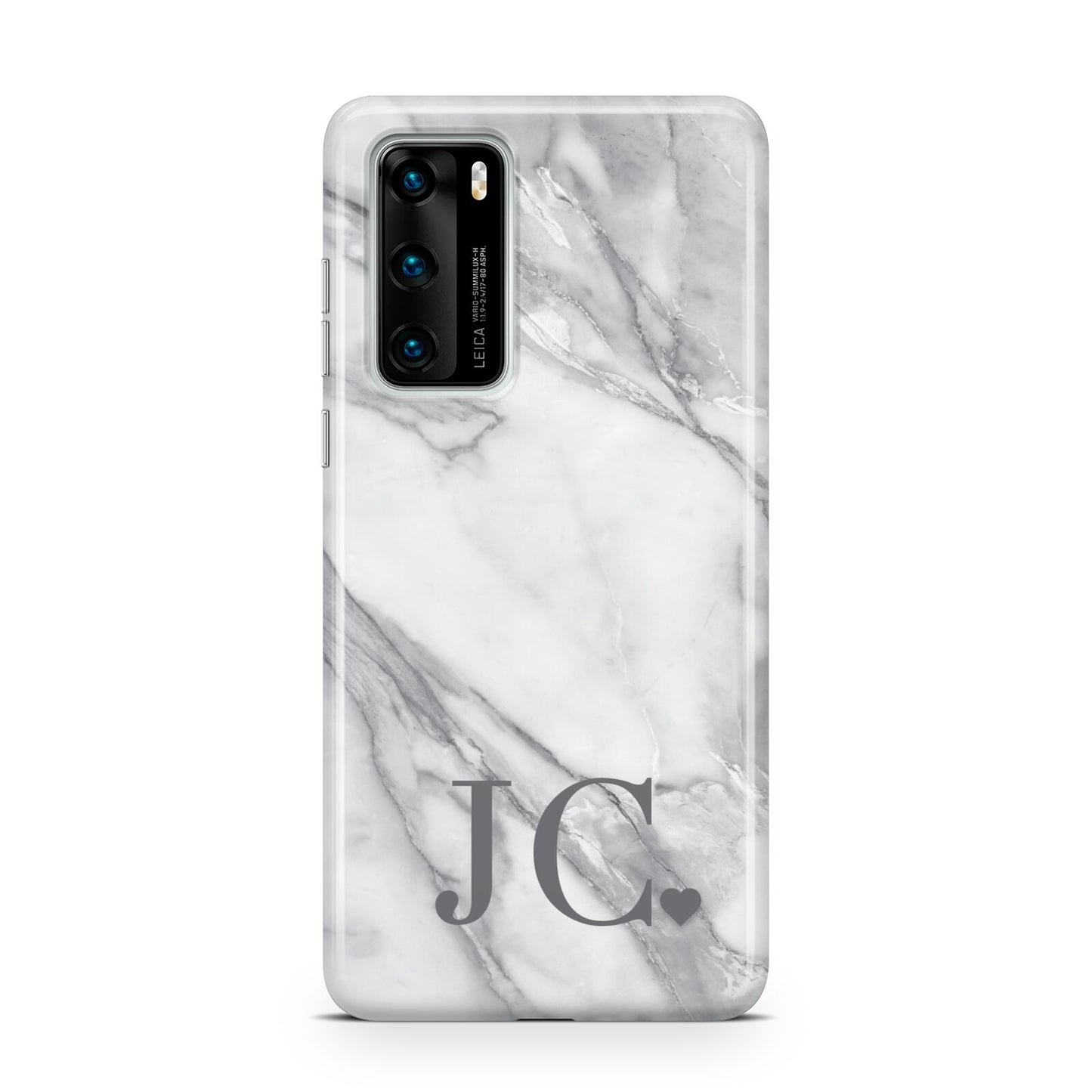 Initials Love Heart Huawei P40 Phone Case