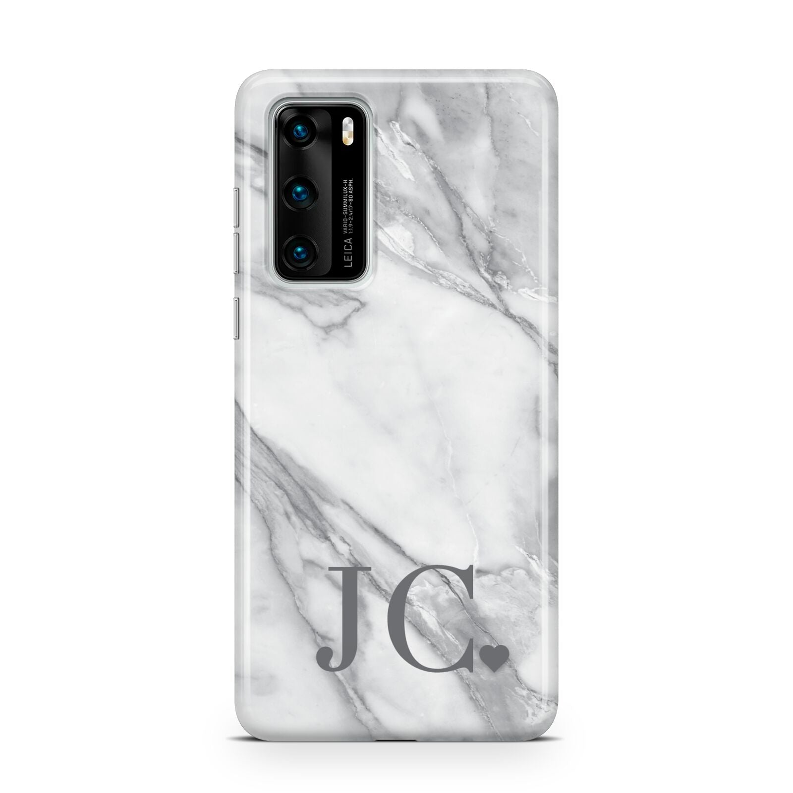Initials Love Heart Huawei P40 Phone Case