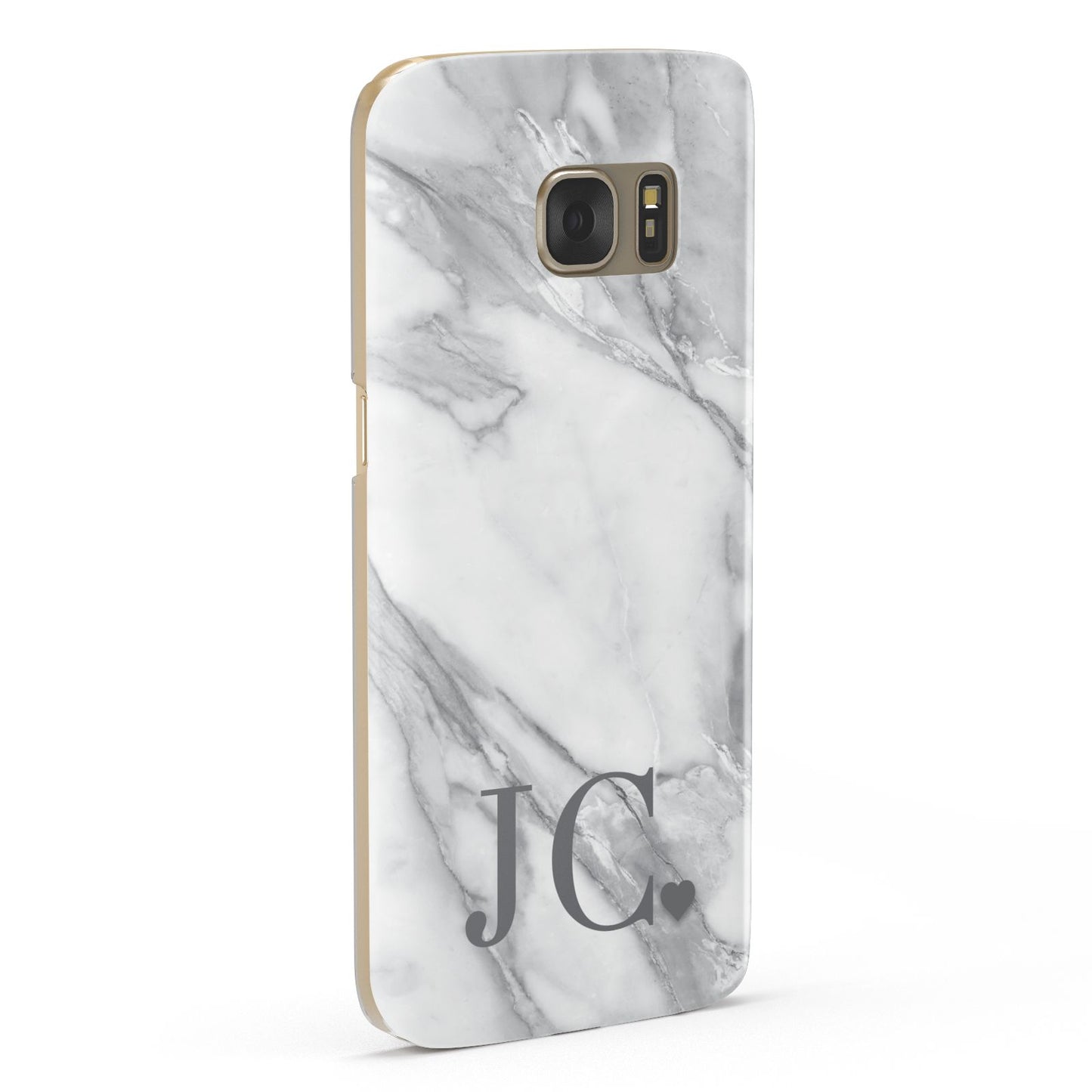 Initials Love Heart Samsung Galaxy Case Fourty Five Degrees