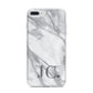 Initials Love Heart iPhone 7 Plus Bumper Case on Silver iPhone