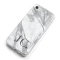 Initials Love Heart iPhone 8 Bumper Case on Silver iPhone Alternative Image