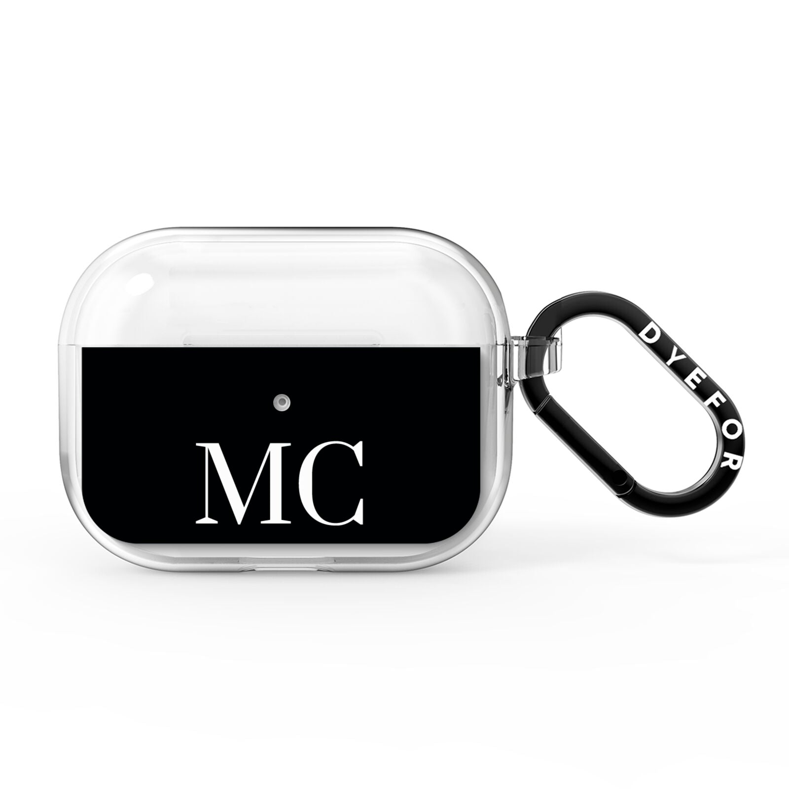 Initials Personalised 1 AirPods Pro Clear Case