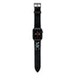 Initials Personalised 1 Apple Watch Strap with Space Grey Hardware