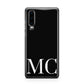 Initials Personalised 1 Huawei P30 Phone Case