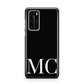 Initials Personalised 1 Huawei P40 Phone Case