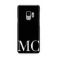 Initials Personalised 1 Samsung Galaxy S9 Case
