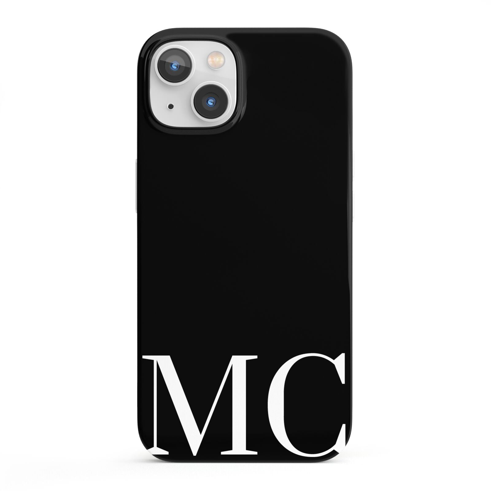 Initials Personalised 1 iPhone 13 Full Wrap 3D Snap Case