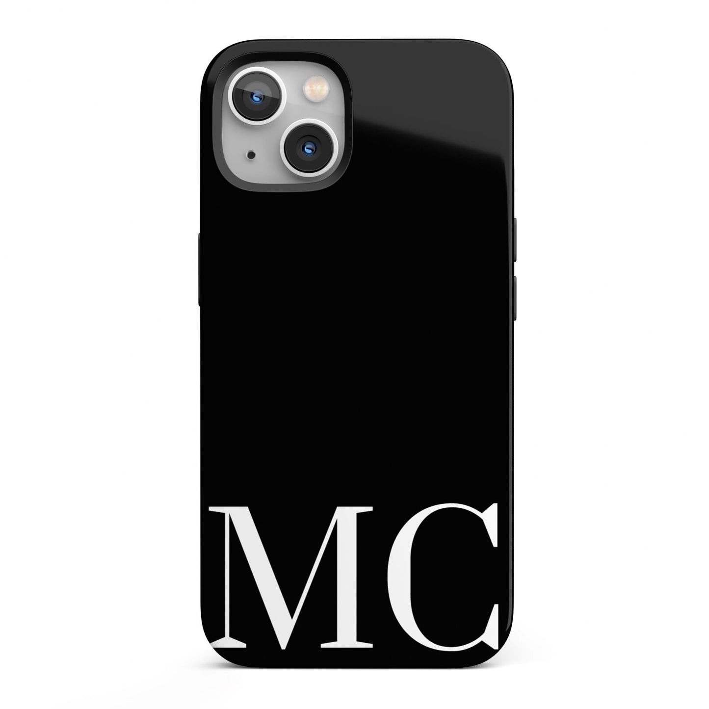 Initials Personalised 1 iPhone 13 Full Wrap 3D Tough Case