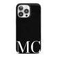 Initials Personalised 1 iPhone 13 Pro Full Wrap 3D Snap Case