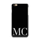 Initials Personalised 1 iPhone 6 Plus 3D Snap Case on Gold Phone