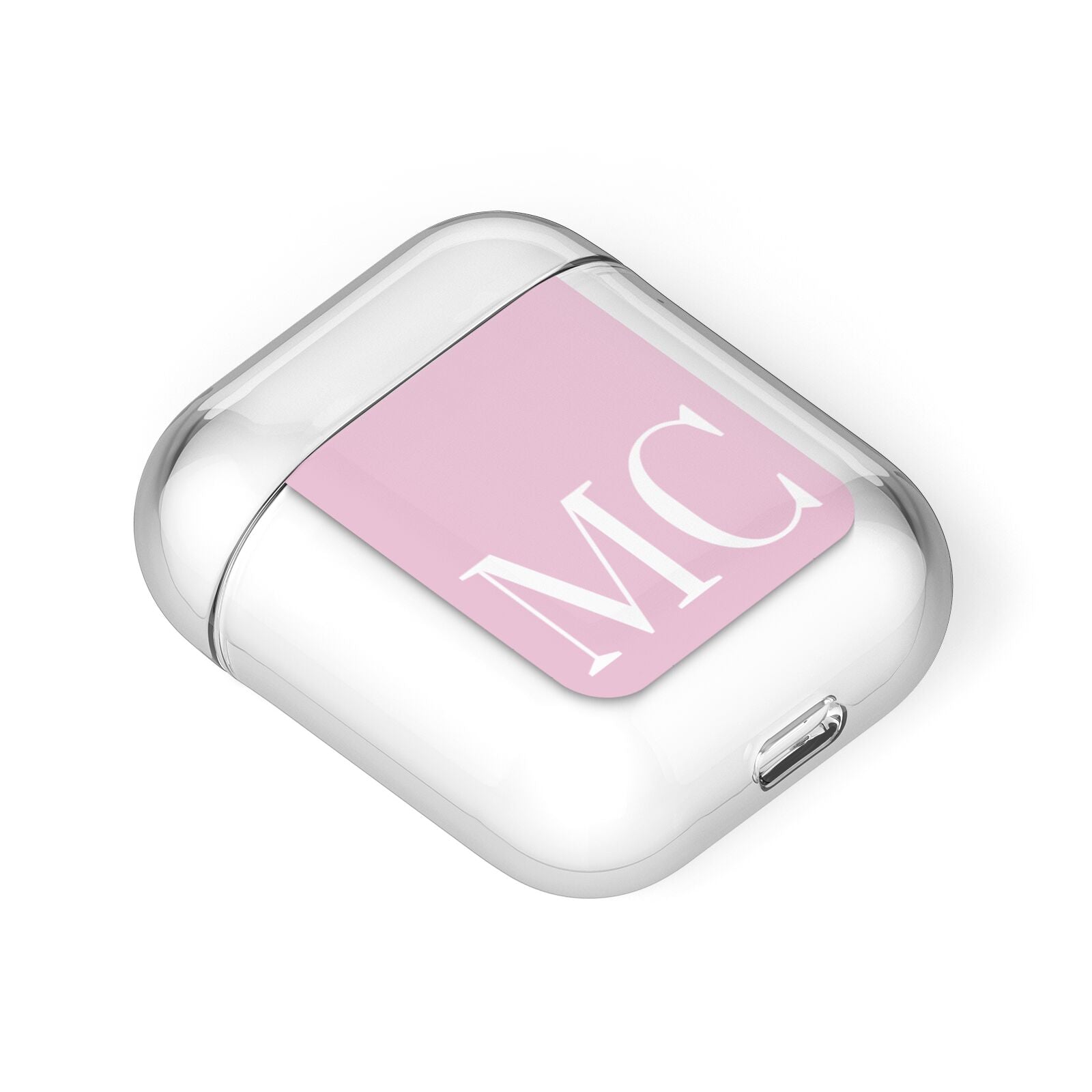 Initials Personalised 2 AirPods Case Laid Flat