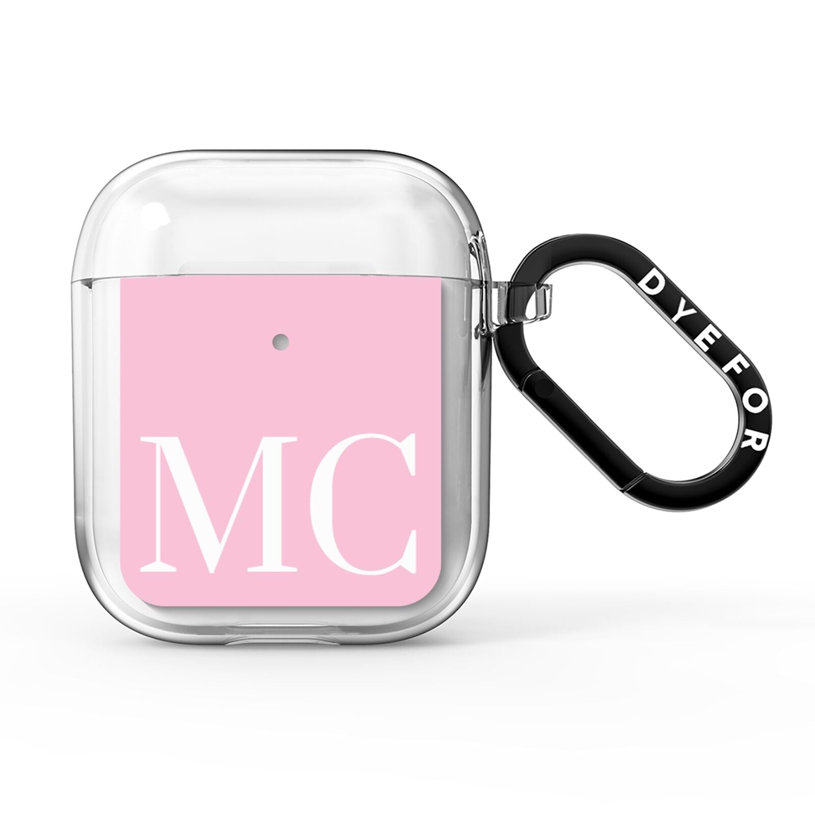 Initials Personalised 2 AirPods Clear Case
