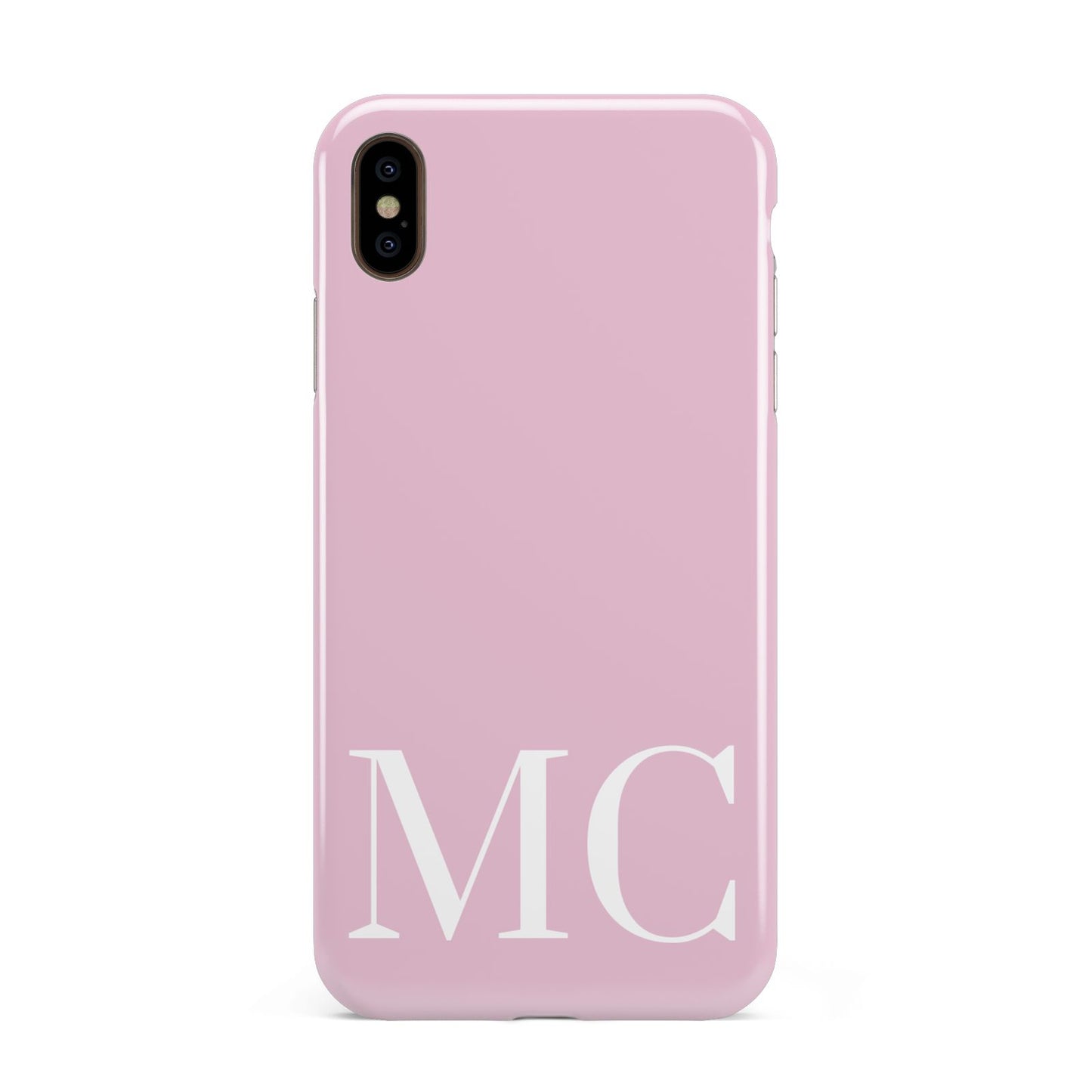 Initials Personalised 2 Apple iPhone Xs Max 3D Tough Case