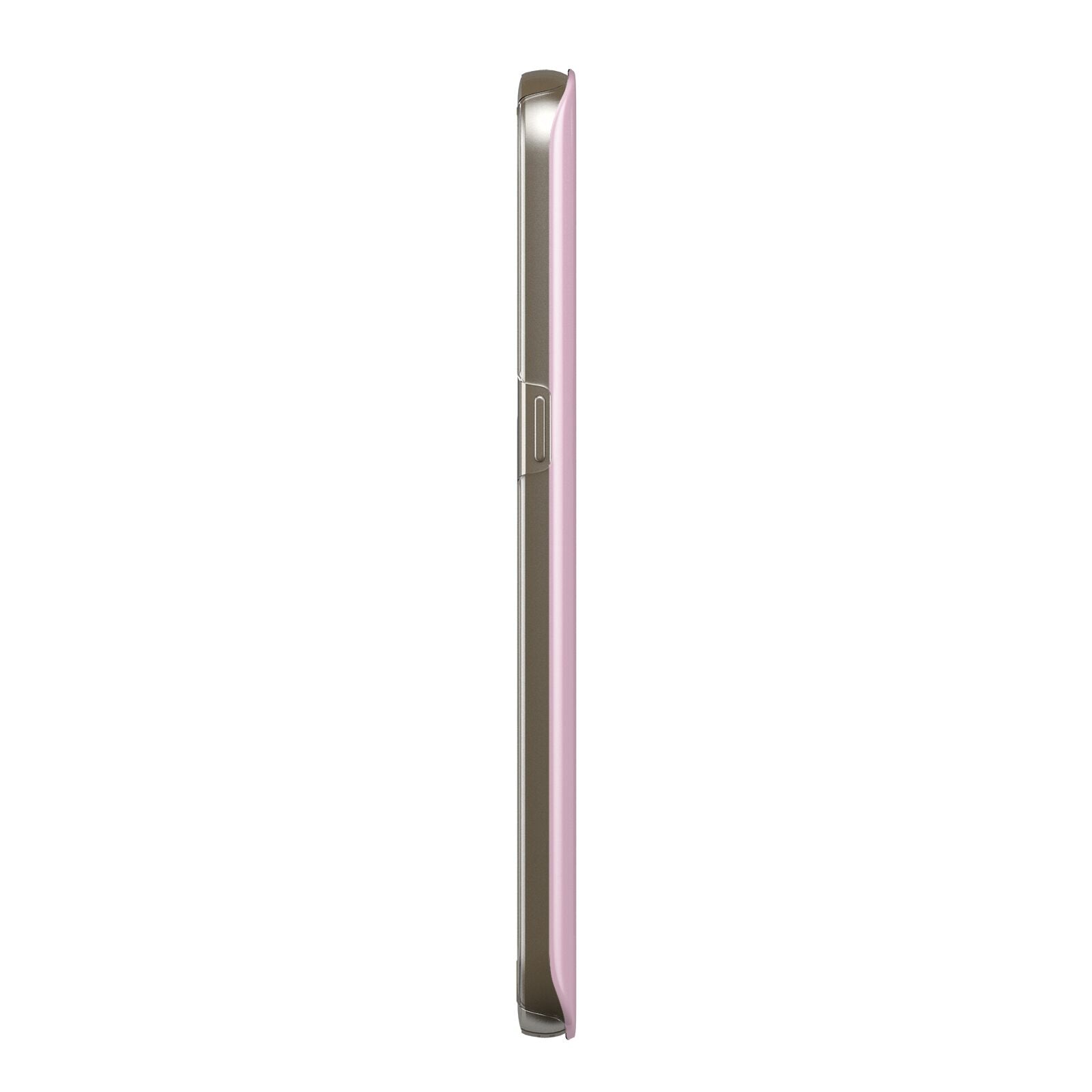Initials Personalised 2 Protective Samsung Galaxy Case Side Angle