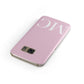 Initials Personalised 2 Samsung Galaxy Case Front Close Up