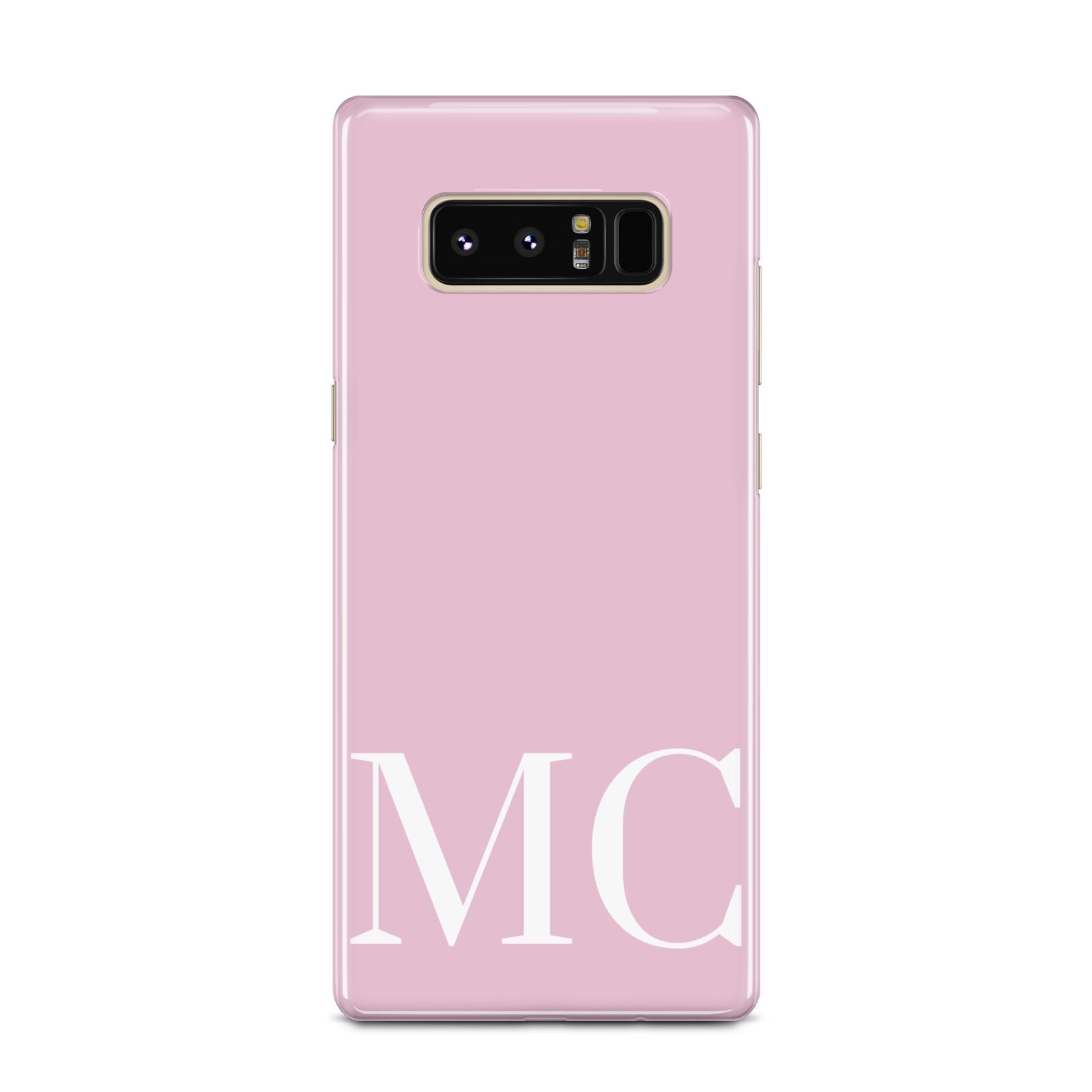 Initials Personalised 2 Samsung Galaxy Note 8 Case