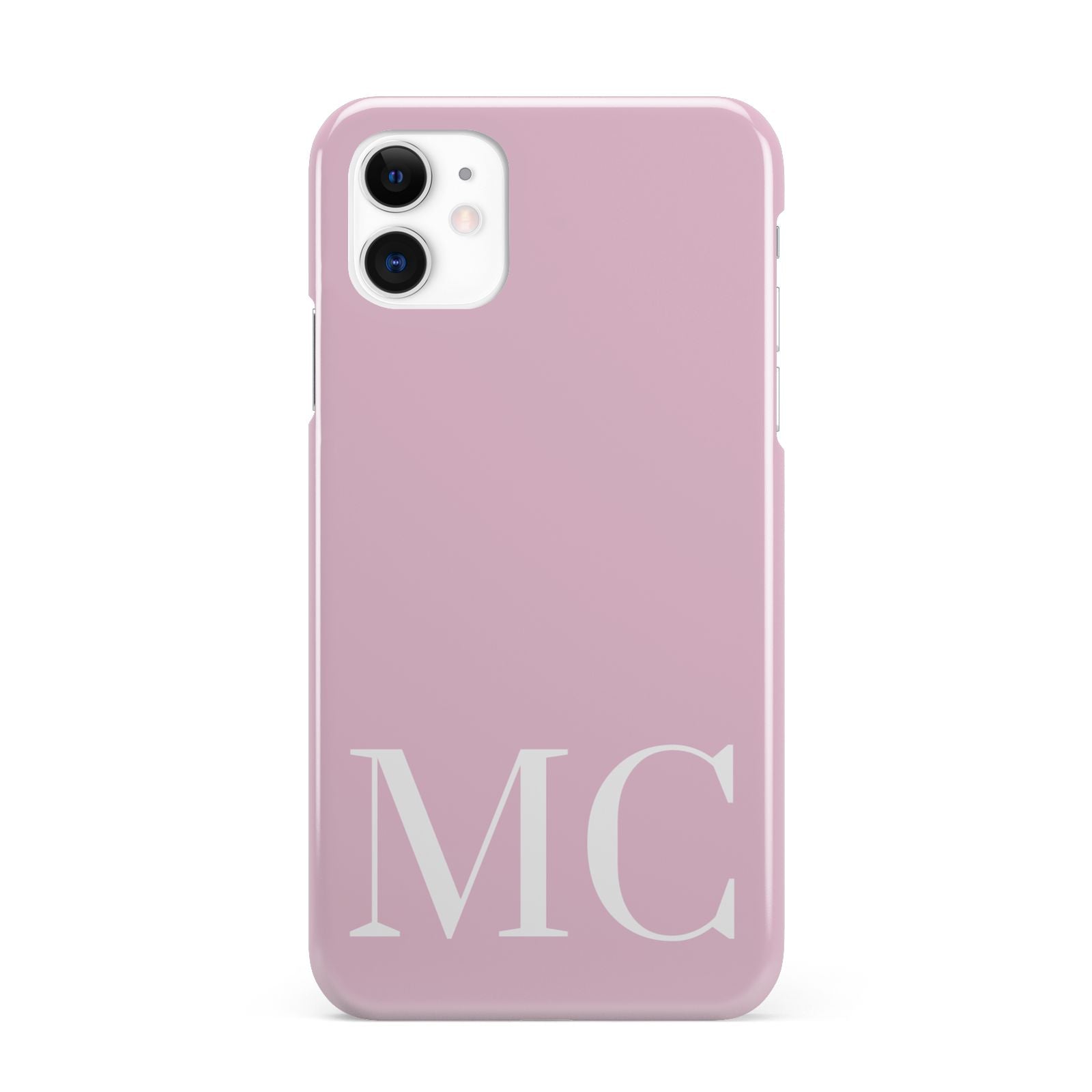 Initials Personalised 2 iPhone 11 3D Snap Case