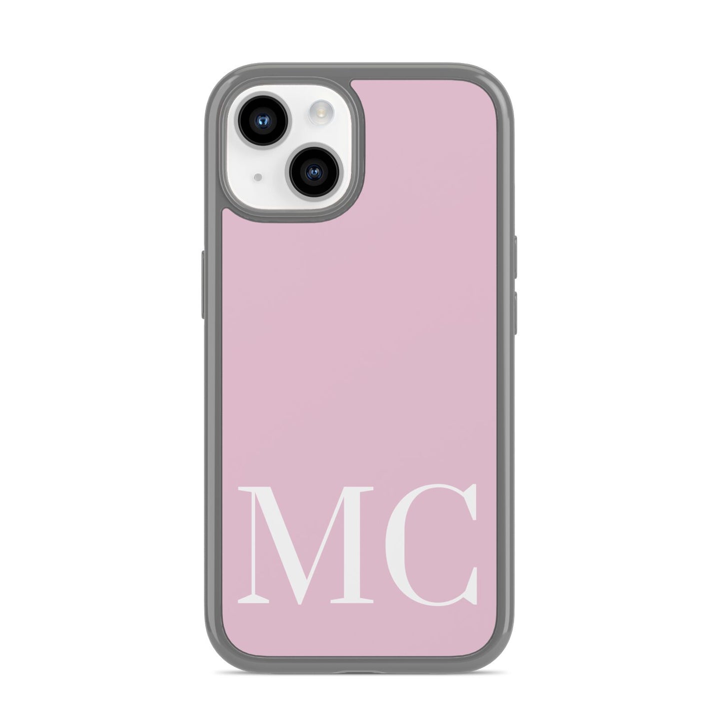 Initials Personalised 2 iPhone 14 Clear Tough Case Starlight