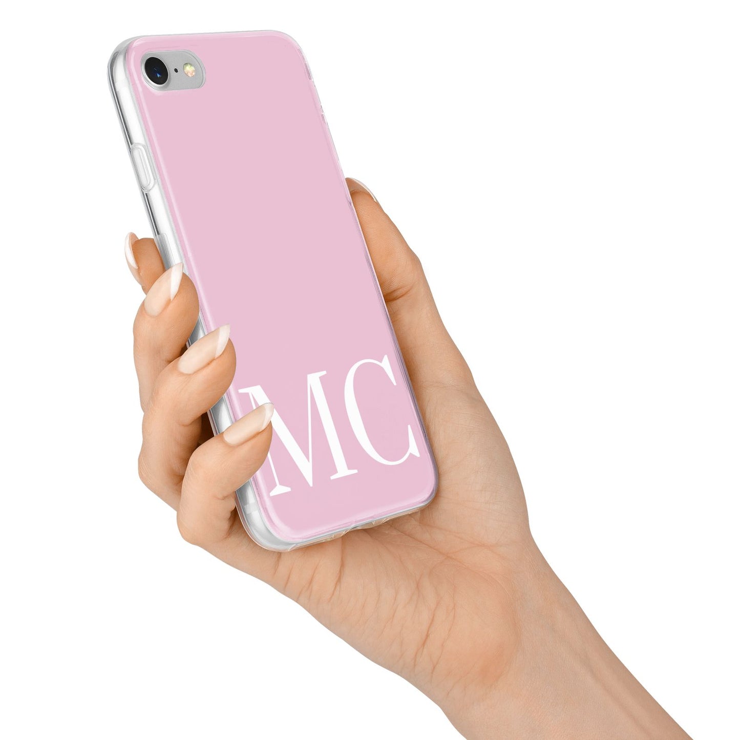 Initials Personalised 2 iPhone 7 Bumper Case on Silver iPhone Alternative Image