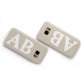 Initials Samsung Galaxy Case Flat Overview