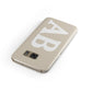 Initials Samsung Galaxy Case Front Close Up